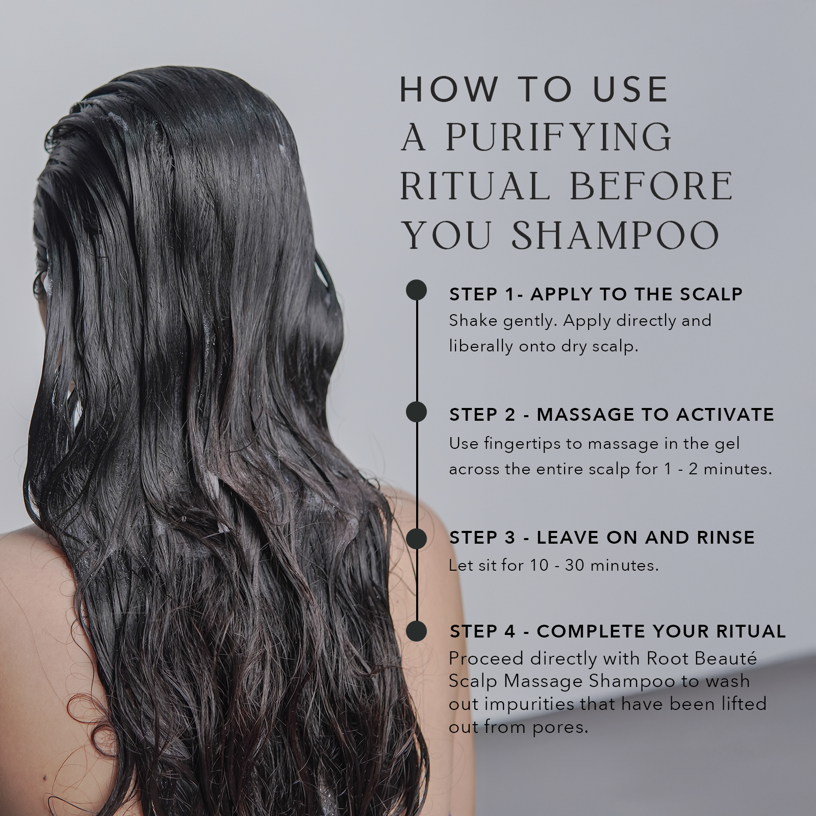 Vollständiges Kopfhaut-Entgiftungs- und Wachstumsset