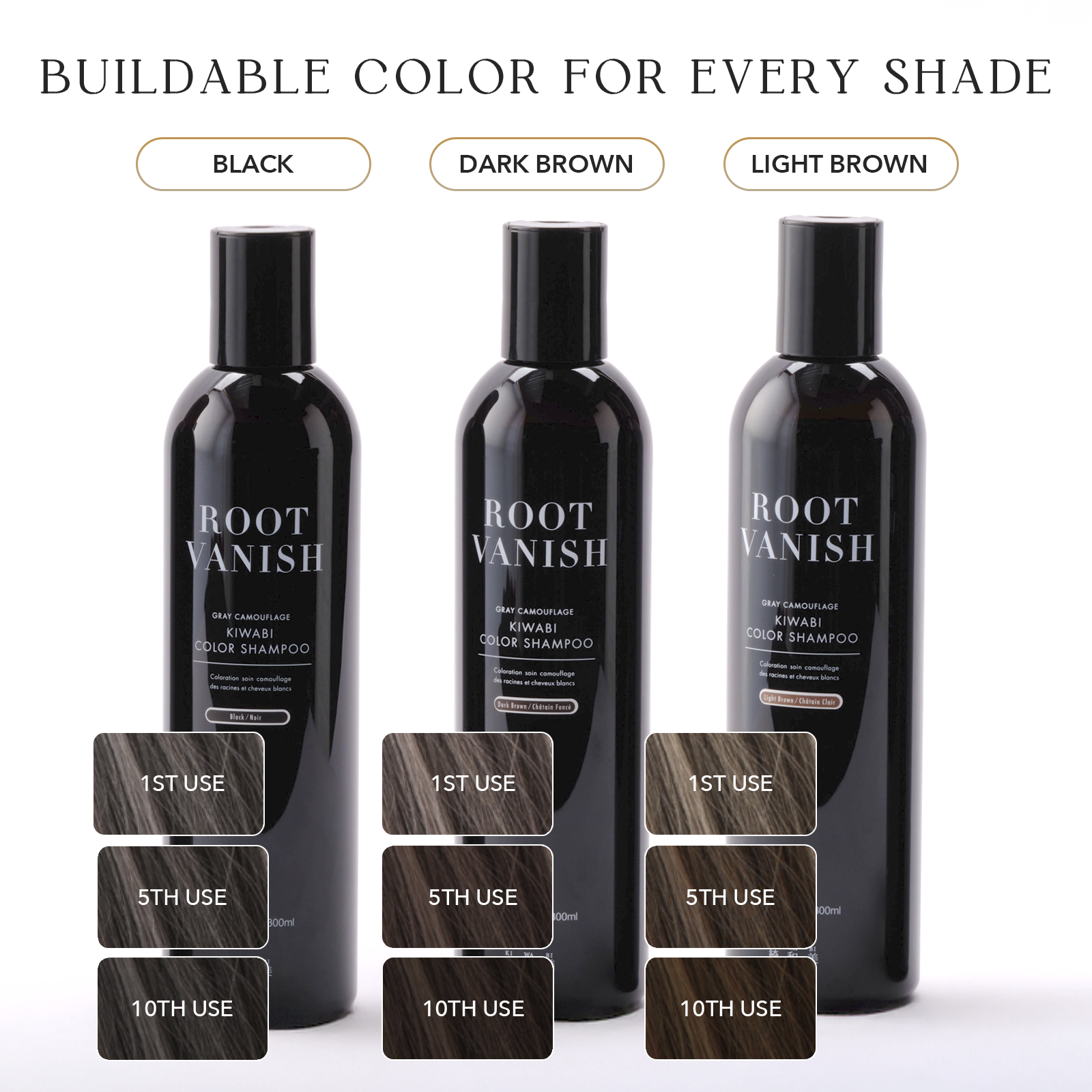 Hair Color Shampoo for Gray Hair